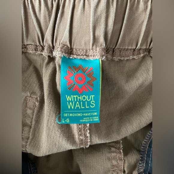 Without Walls Brown Joggers Relaxed Fit Sweatpants - Picture 5 of 10